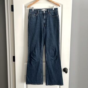 & Other Stories Dark Blue Flare Jeans